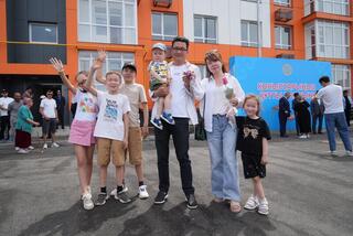 В Талдыкоргане новоселье справили 60 очередников из социально уязвимой категории