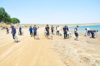 «ТАЗА ҚАЗАҚСТАН»: В УБОРКЕ ПРИНЯЛИ УЧАСТИЕ 60 ЧЕМПИОНОВ