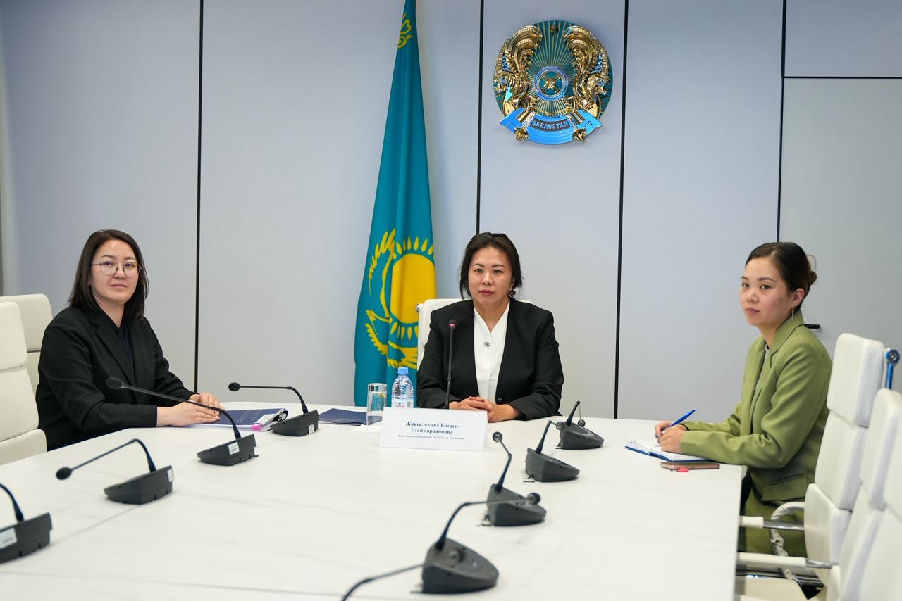 Вице-министр юстиции Республики Казахстан Ботагоз Жакселекова провела приём граждан