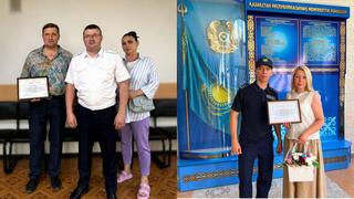 Родителям молодых следователей вручены благодарственные письма в Павлодарской области