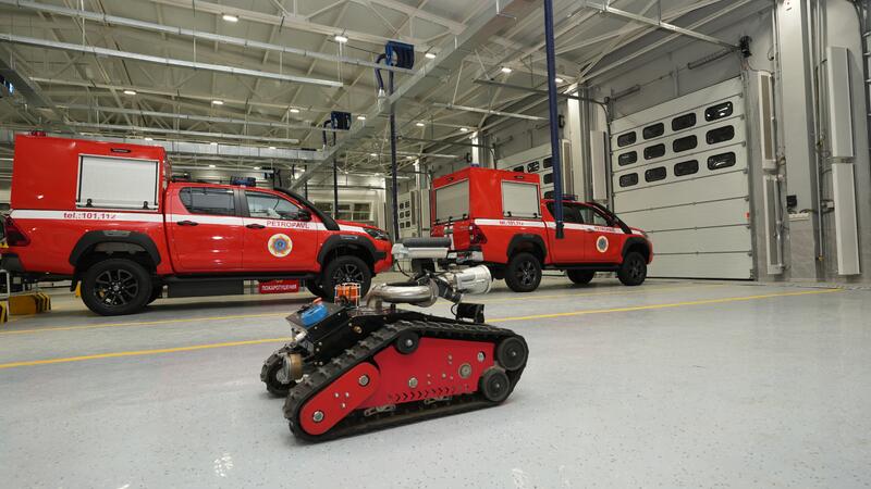 Глава МЧС открыл новую пожарную часть в Северо-Казахстанской области