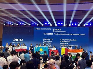 Казахстанские школьники добились рекордного успеха на Международной олимпиаде по искусственному интеллекту IOAI 2025 в Пекине