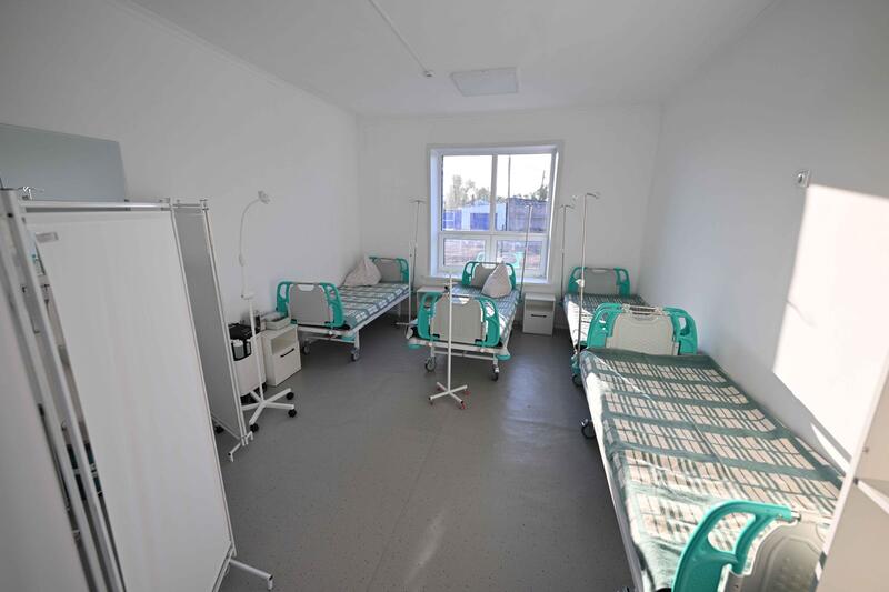 Аким области ознакомился с работой врачебной амбулатории села Саржал