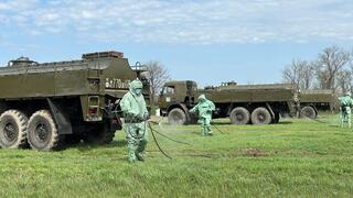 В Таразе чествовали военнослужащих батальона РХБЗ имени Шакира Жексембаева