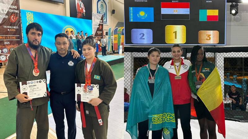 Сотрудница полиции из Атырау — призер двух мировых чемпионатов