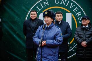 В Астане открылась спортивная воркаут-зона для молодежи