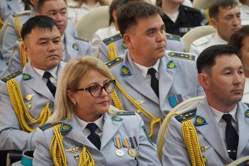 Во Дворце культуры «Кокшетау» чествовали полицейских