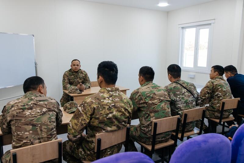 Пресс-тур в Махамбетском универсальном спасательном подразделении