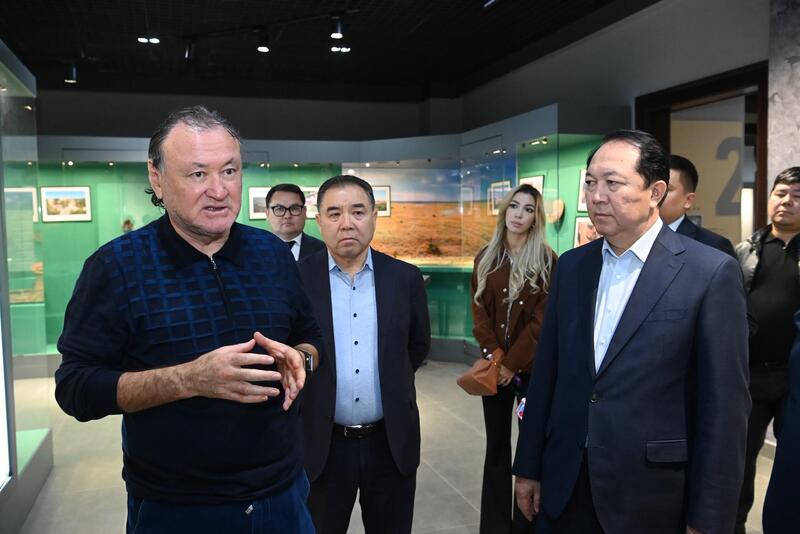 Мухтар Кул-Мухаммед ознакомился с новыми объектами Кызылорды