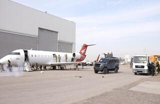 Алматы әуежайында терроризмге қарсы оқу-жаттығуы өтті