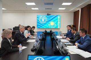 Казахстан и ФАО определили приоритеты дальнейшего сотрудничества в аграрной сфере