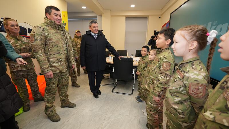 Глава МЧС открыл новую пожарную часть в Северо-Казахстанской области