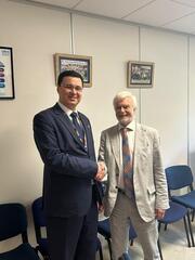 Встреча с Председателем Межправительственной группы экспертов по изменению климата