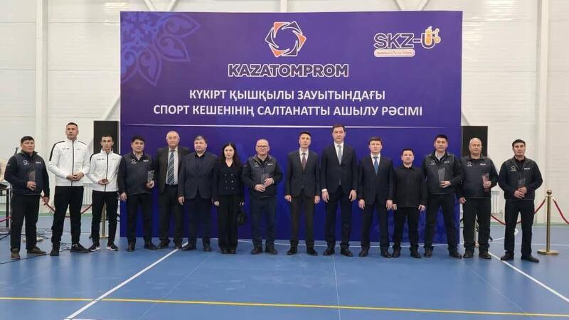 В селе Кейден сдан в эксплуатацию новый зал борьбы