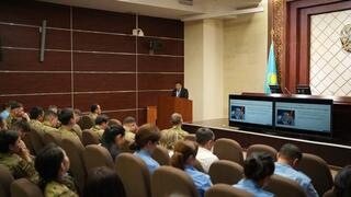 Представитель правозащитного института выступил с лекцией «Ата заңым – айбыным»