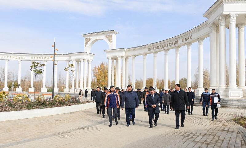 Парк Президента в Кызылорде обретет новый облик