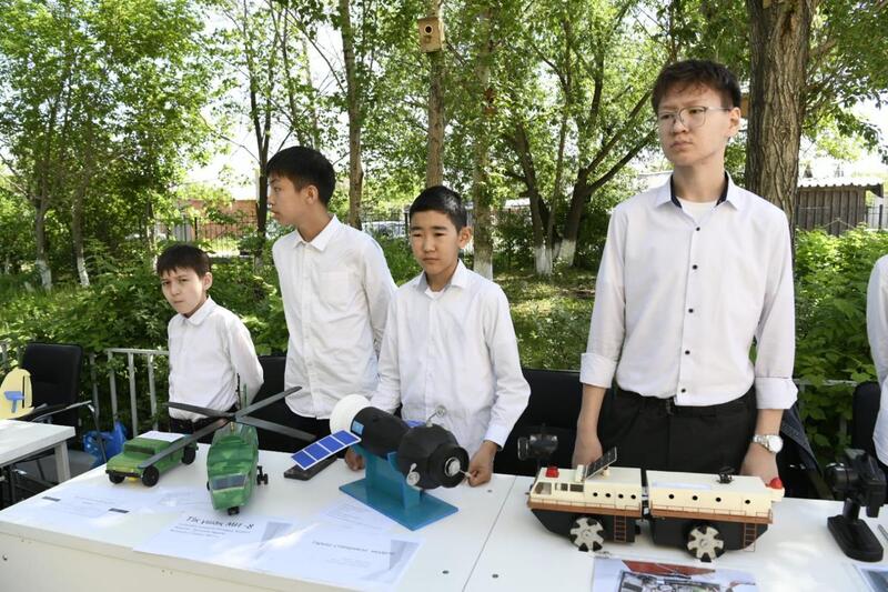 Городской конкурс юных техников провели в Астане