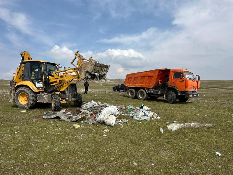 «Таза Қазақстан»: в Жамбылской области высадили свыше 9 тысяч деревьев
