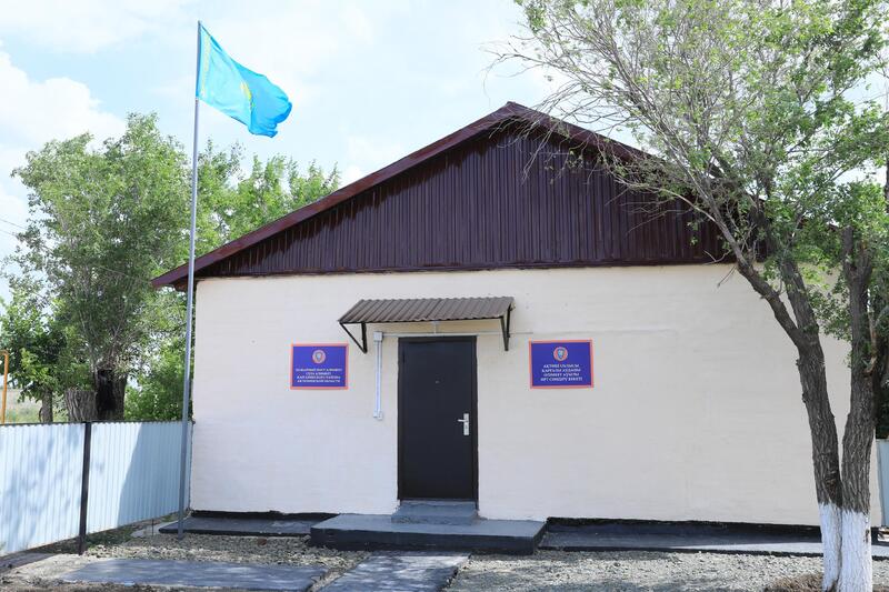 В селе Алимбетовка открыт новый пожарный пост в рамках программы «Ауыл құтқарушылары»