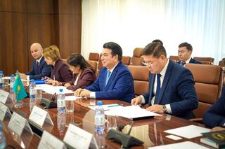 Министр просвещения встретился с Чрезвычайным и Полномочным Послом Королевства Швеции в Казахстане