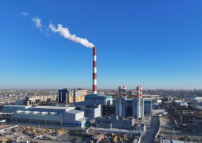 В Кызылорде построен новый ТЭЦ