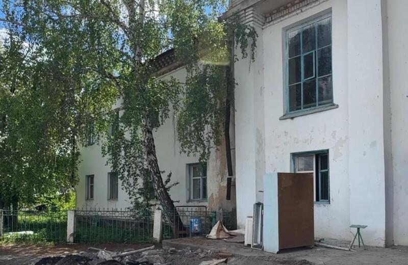 В селе Урумкай приступили к капитальному ремонту ФАП