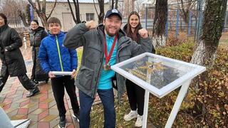 Зажглась новая звезда на «Аллее легкоатлетов» в Караганде