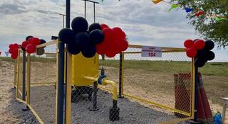 Ещё один аул Актюбинской области подключён к голубому топливу