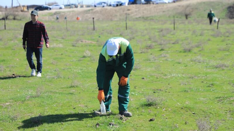 ТУРКЕСТАН: В АРЫСИ В РАМКАХ АКЦИИ «МӨЛДІР БҰЛАҚ» ПРОШЕЛ СУББОТНИК ПО ОЧИСТКЕ БЕРЕГОВ РЕКИ