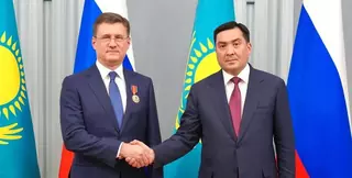 Ерлан Аккенженов встретился с Александром Новаком