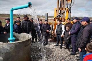 ТУРКЕСТАН: НАСЕЛЕННЫЙ ПУНКТ МАХАМБЕТ В КАЗЫГУРТСКОМ РАЙОНЕ БУДЕТ ОБЕСПЕЧЕН ПИТЬЕВОЙ ВОДОЙ 24/7