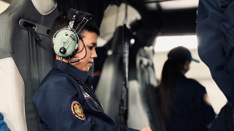 Экскурсия для кадетов: будущее спасателей начинается с детства