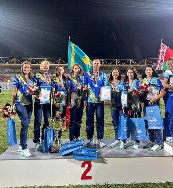 Казахстанская национальная сборная команда серебряные призеры среди мужчин и бронзовые призеры среди женщин в международном чемпионате мира по пожарно-спасательному спорту