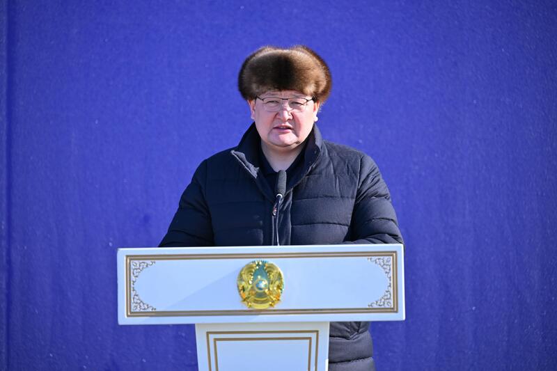 В селе Екпин открылся современный спортивный комплекс