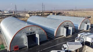 Материально-техническая база МЧС в Шымкенте усилена новым ангарным комплексом