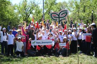 В Алматинской области в рамках акции «Таза Қазақстан» состоялся телемост с участием Президента