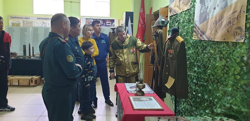 Офицеры из Казахстана посетили места боев 312-й стрелковой дивизии