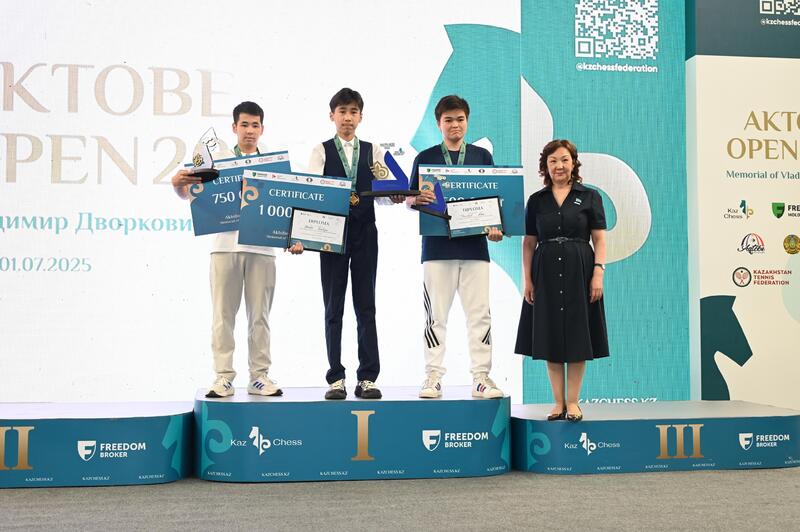 Шахматный триумф в Актобе: объявлены победители «Aktobe Open- 2025»
