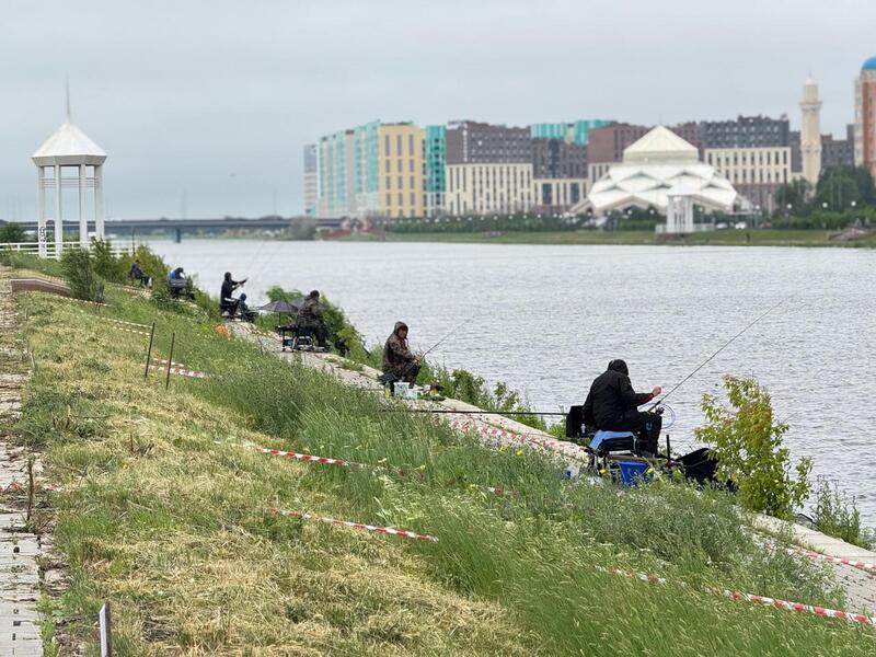 Летний соревновательный сезон по спортивному рыболовству открыли в Астане