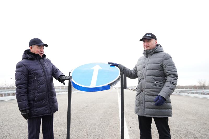 В ЗКО введена в эксплуатацию новая транспортная развязка