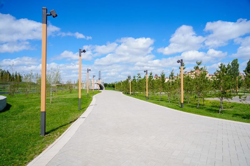 180 дворовых и общественных пространств благоустроят в Астане