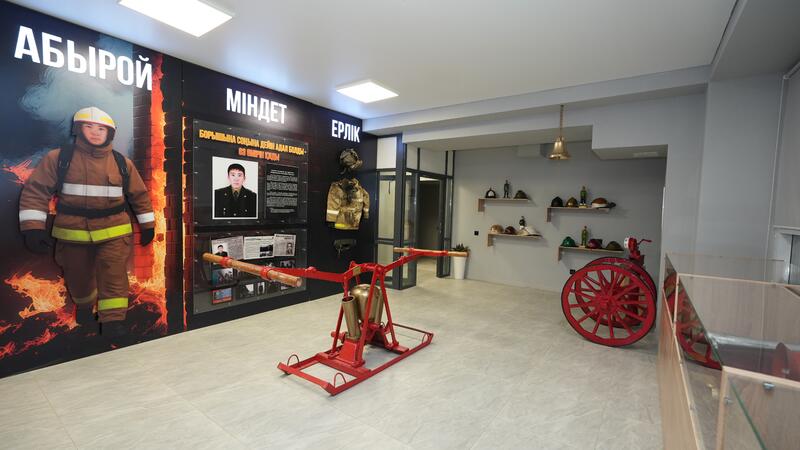 Глава МЧС открыл новую пожарную часть в Северо-Казахстанской области