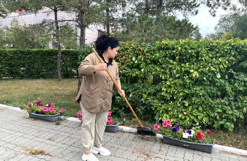 Сотрудники Музея Сакена Сейфуллина поддержали акцию