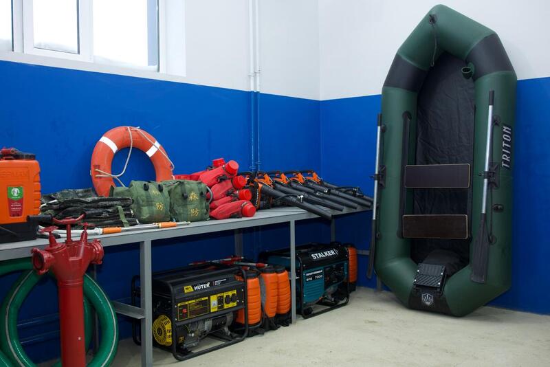 Четыре добровольных пункта пожаротушения начали работу в сельской местности