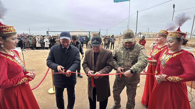 В селе Суйиндик Атырауской области открылся новый модульный пункт ДПФ