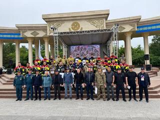 Пожарный кроссфит собрал сильнейшие команды Казахстана