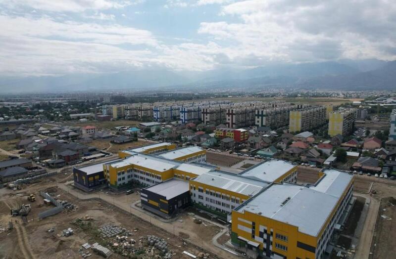 В Алматинской области строят 9 школ на 7200 мест