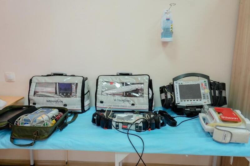 На станции скорой помощи Астаны прошел урок безопасности для детей