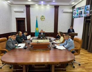 Заседание Антитеррористической комиссии Костанайской области