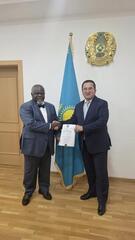 В Министерстве иностранных дел Казахстана новый Посол Нигерии вручил копии верительных грамот